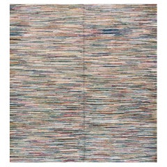 Early 20th Century American Shaker Pile Carpet ( 8'6" x 9'2" - 260 x 280 )