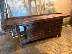 Early 20th Century American Work Bench