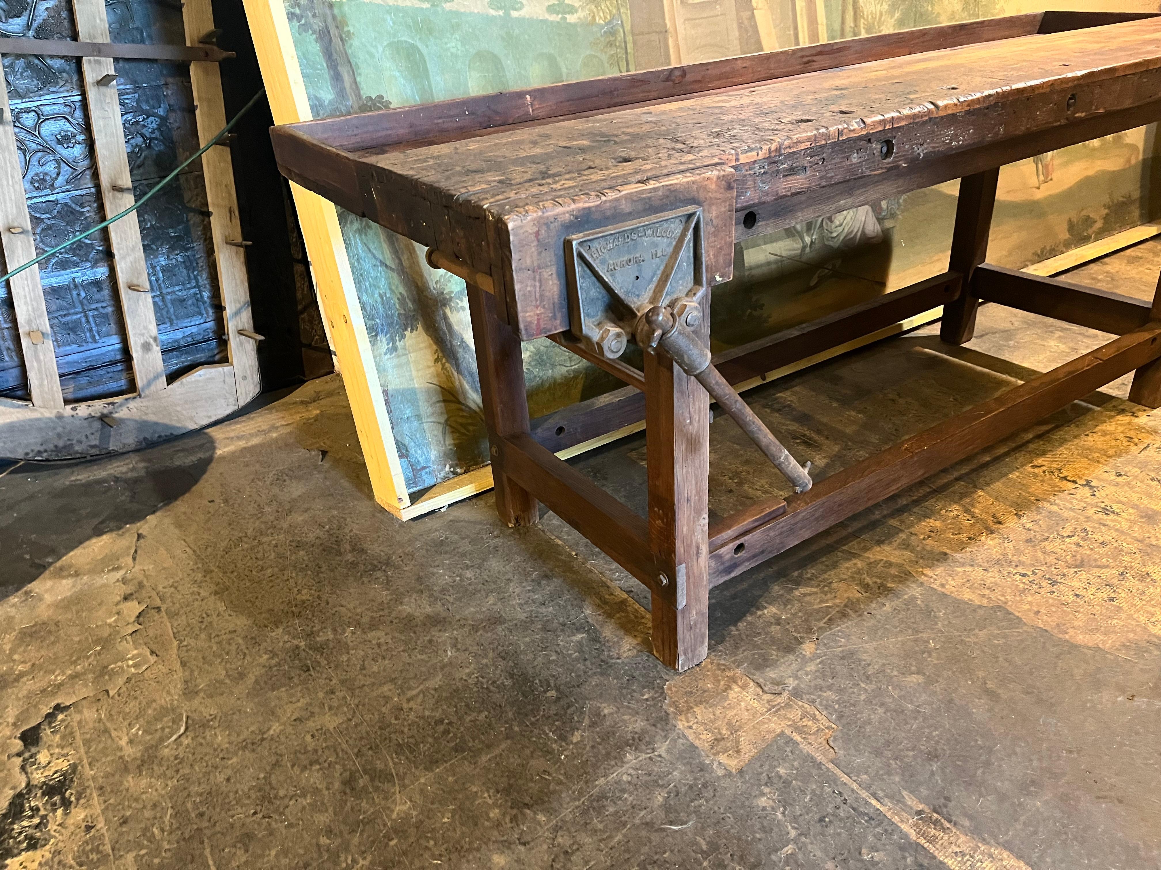 Early 20th Century American Work Bench 3