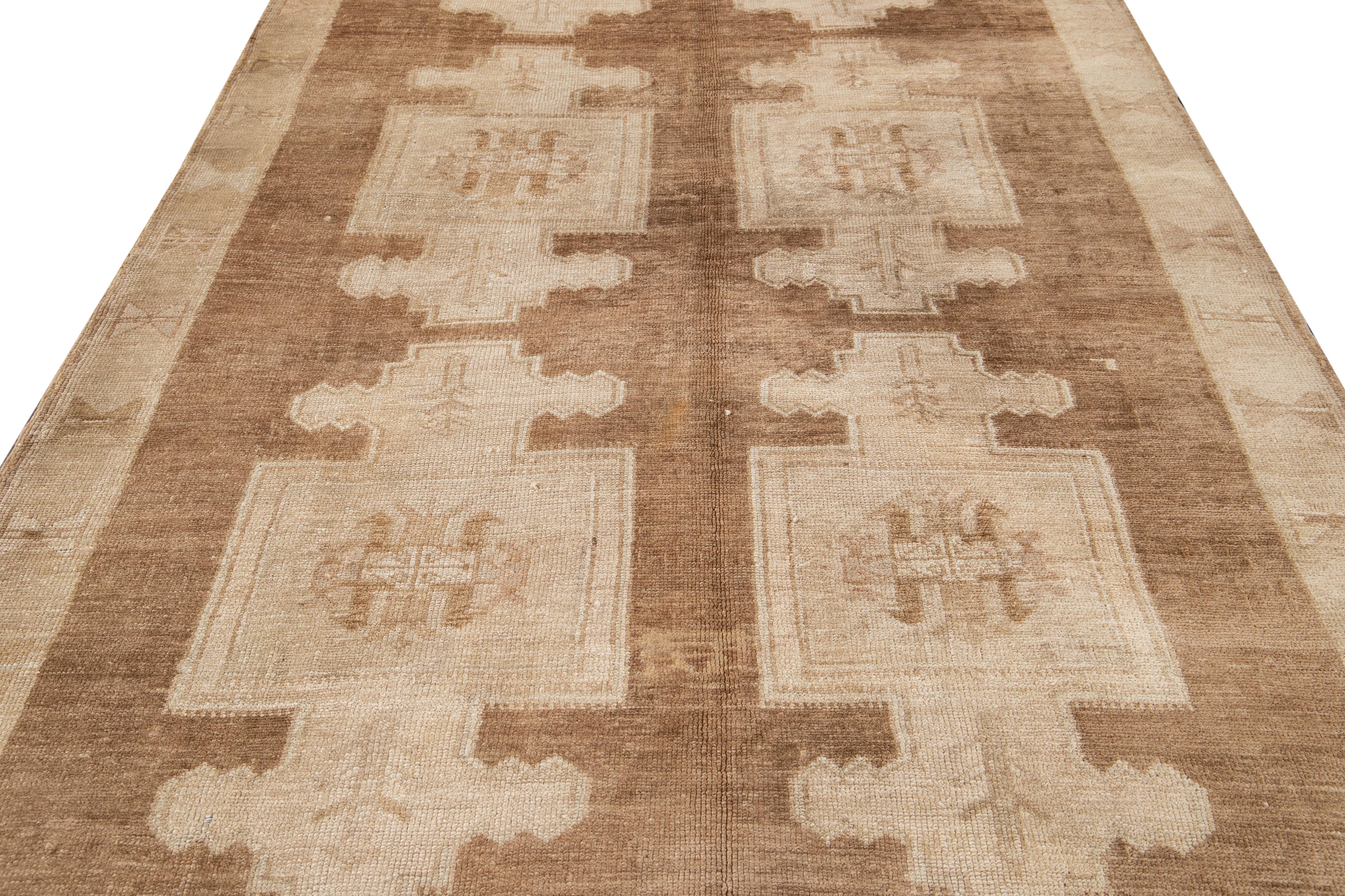 Early 20th Century Anatolian Kars Wool Rug For Sale 2