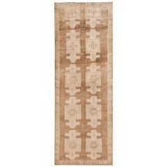 Alfombra de lana Kars de Anatolia de principios del siglo XX