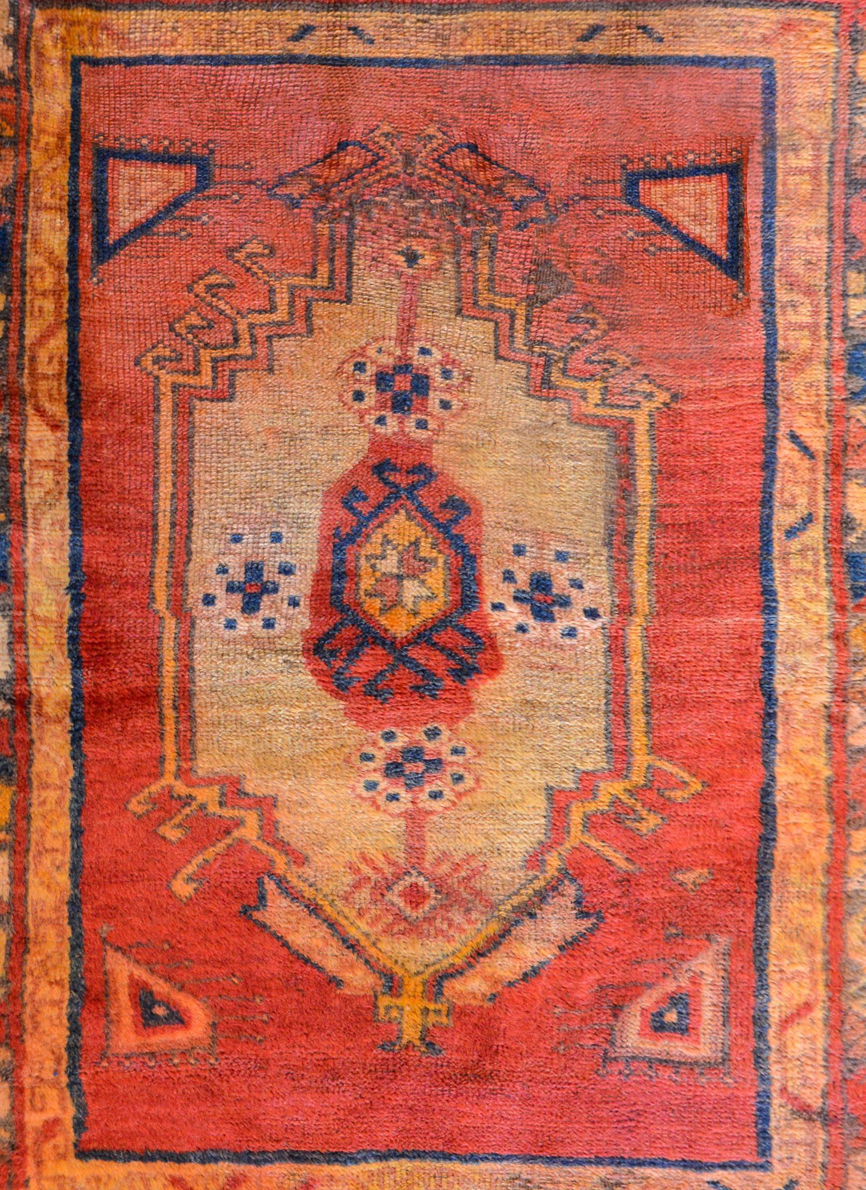 Tribal Early 20th Century Anatolian Rug For Sale