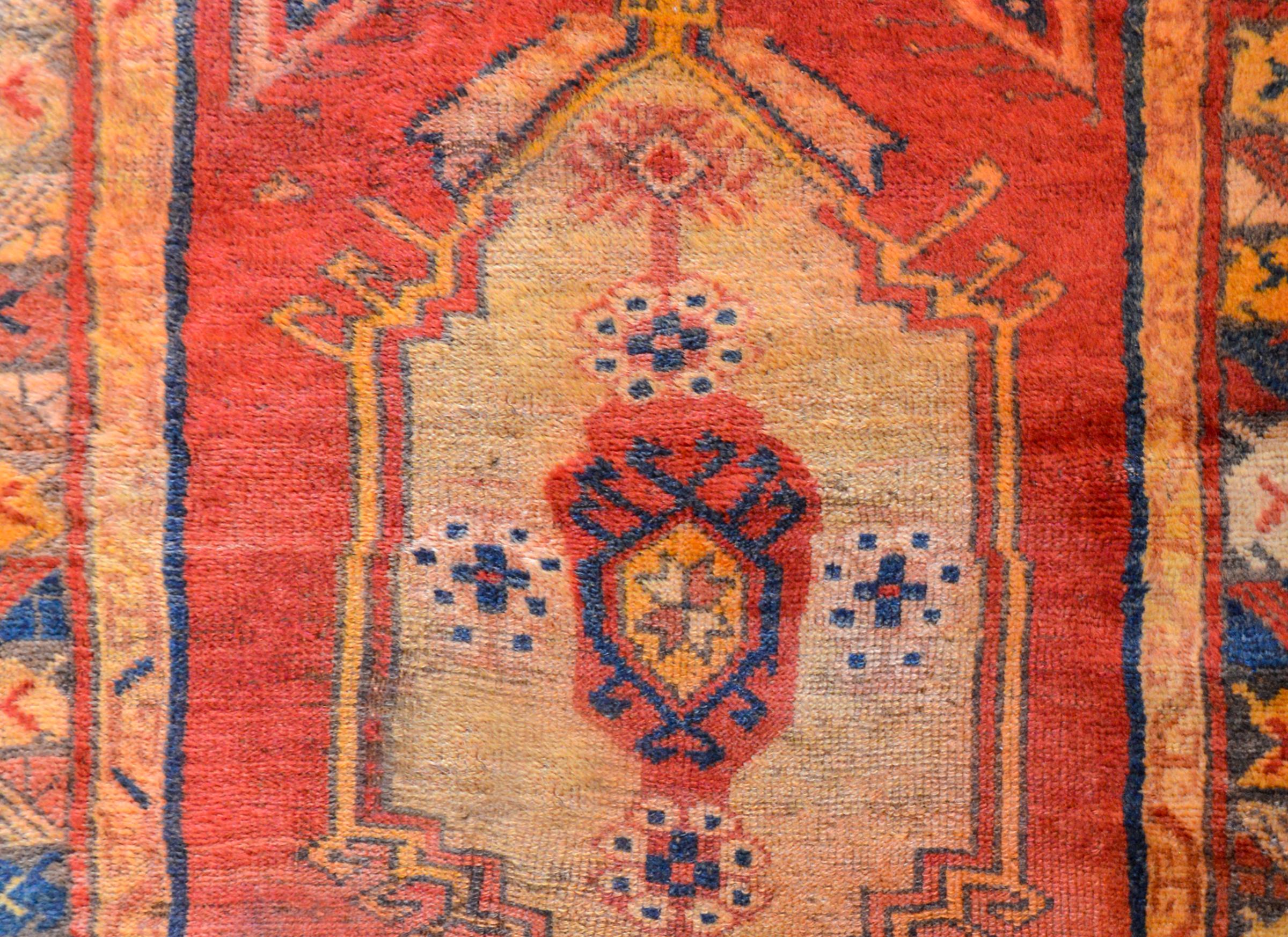 Turkish Early 20th Century Anatolian Rug For Sale