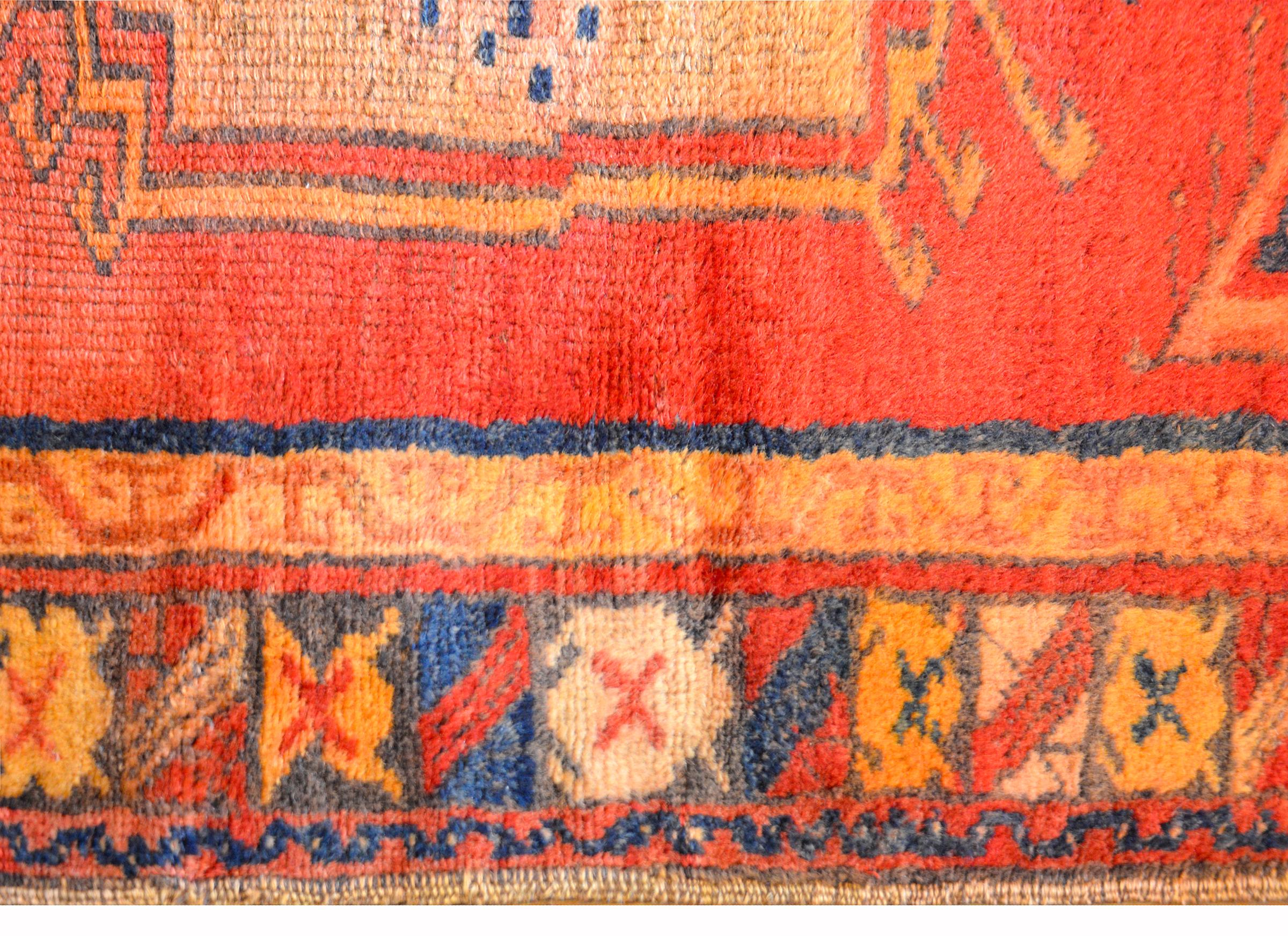 Mid-20th Century Early 20th Century Anatolian Rug For Sale