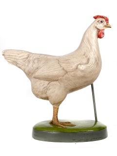 Early 20th Century Anatomical Model of a Hen