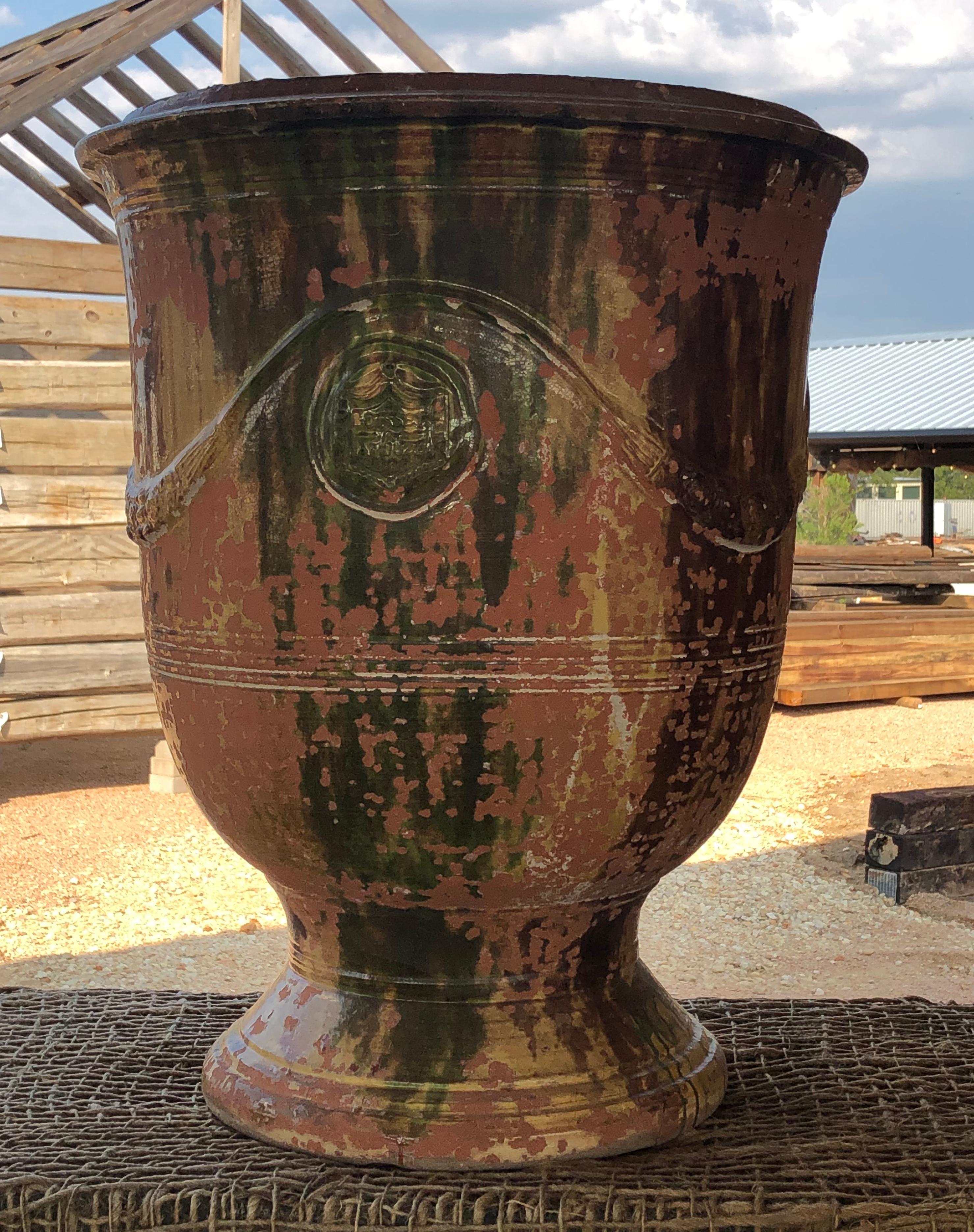 Vase antique d'Anduze 