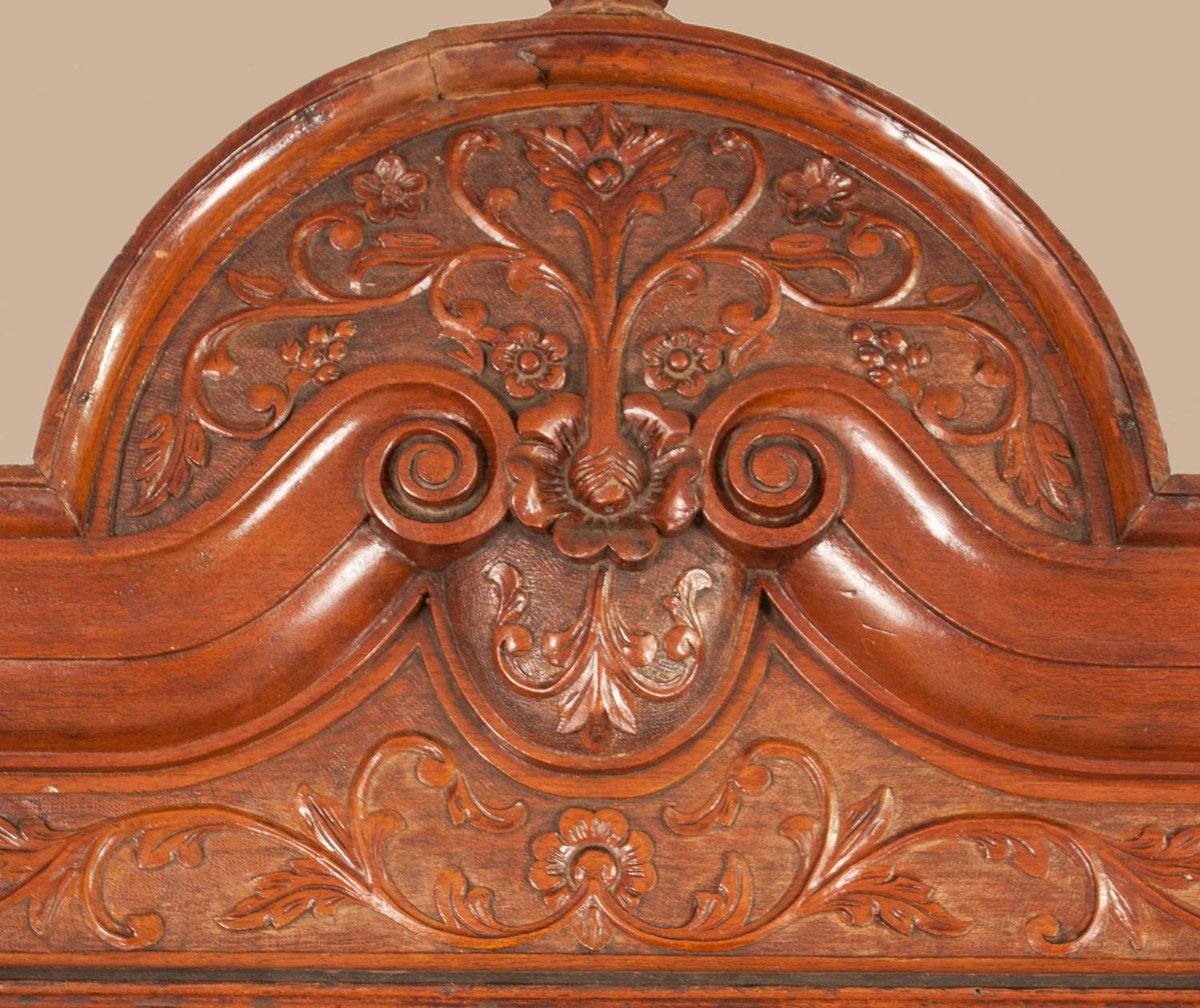 20th century indian mahogany cabinets