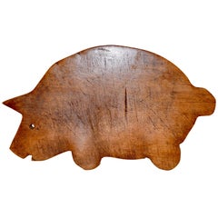 Early 20th Century Animal Shaped Cutting Board