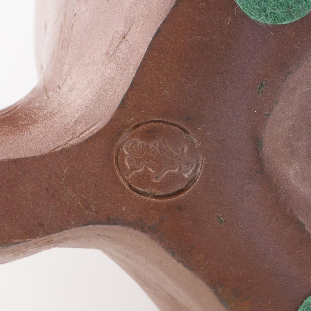Animalische Bronze des frühen 20. Jahrhunderts mit dem Titel 