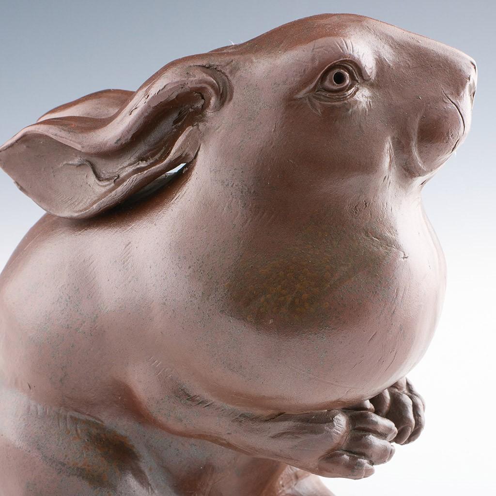 Animalische Bronze des frühen 20. Jahrhunderts mit dem Titel 