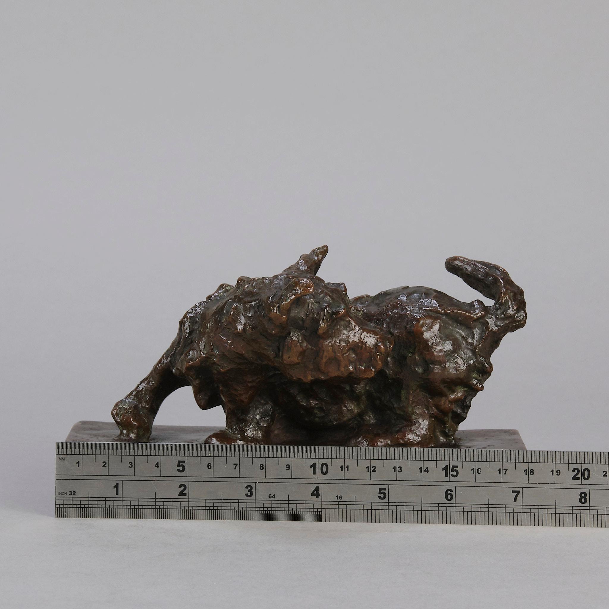 Scultura in bronzo Animalier dei primi del Novecento 