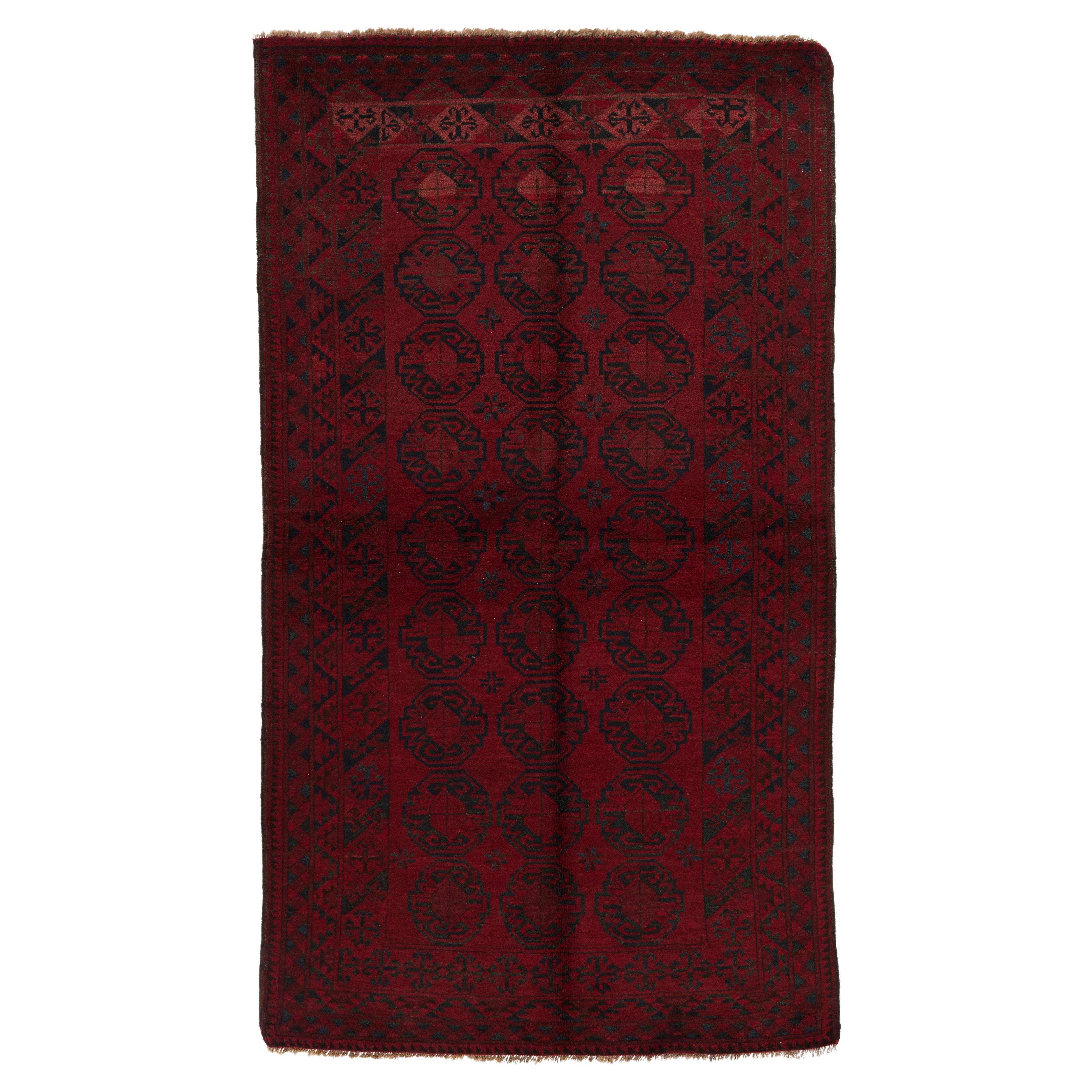 Début du 20e siècle ANTIQUE ERSARI AFGHAN présente un motif boteh répétitif en vente