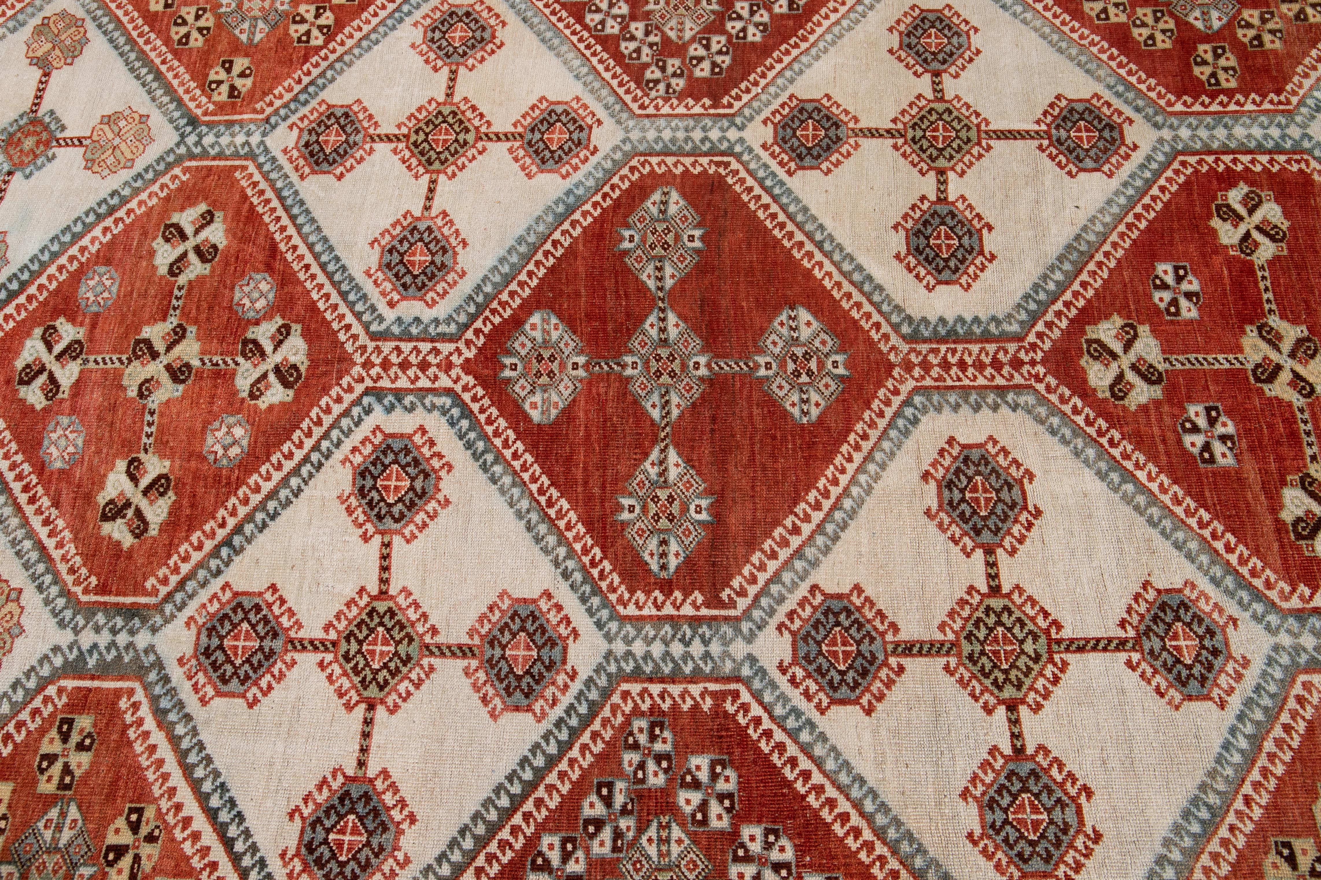 XX secolo Tappeto antico in lana Afshar dei primi del Novecento in vendita