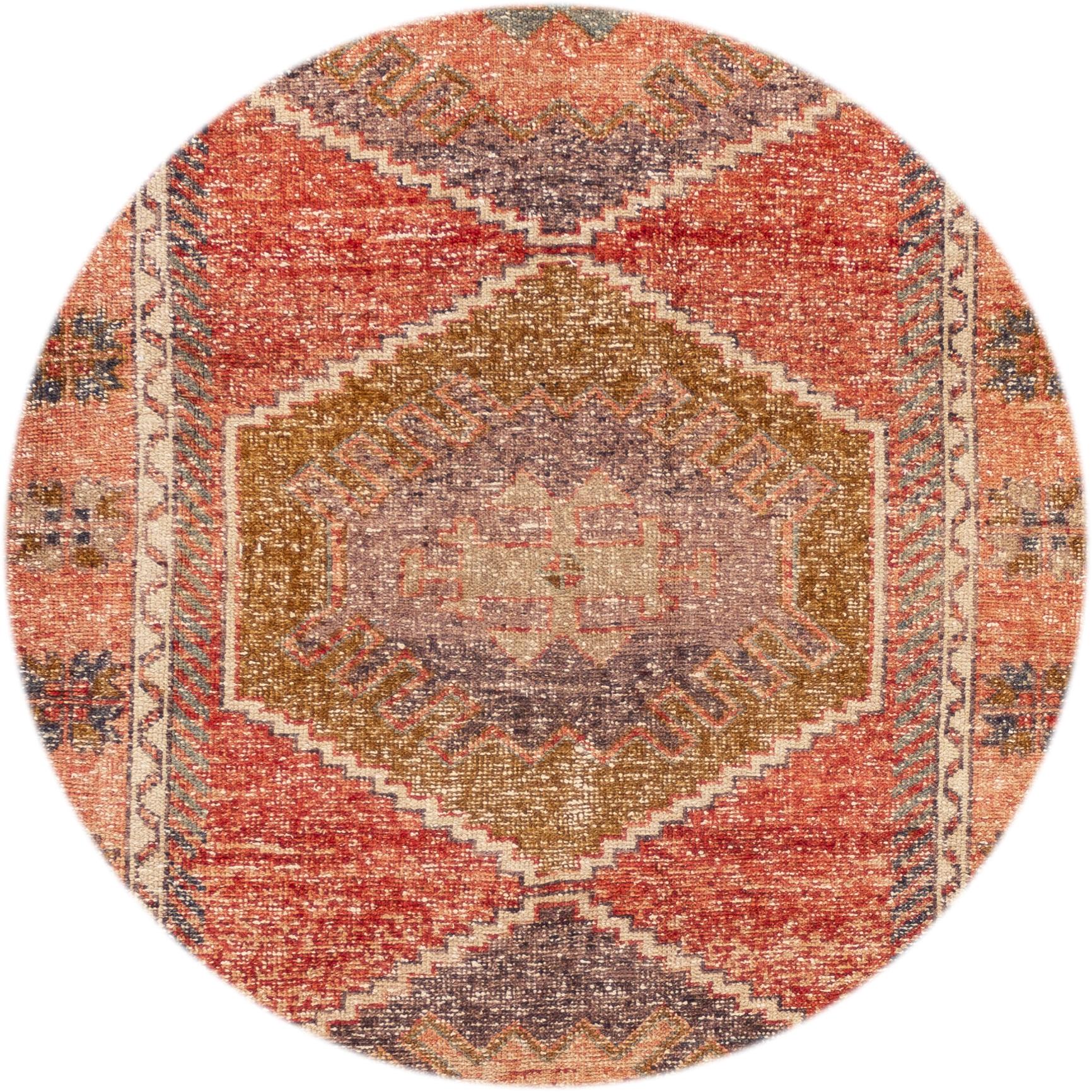 Beautiful antique Turkish Anatolian runner rug, hand knotted wool with a red field, brown and orange accents in multi medallion design.
This rug measures 3' 10