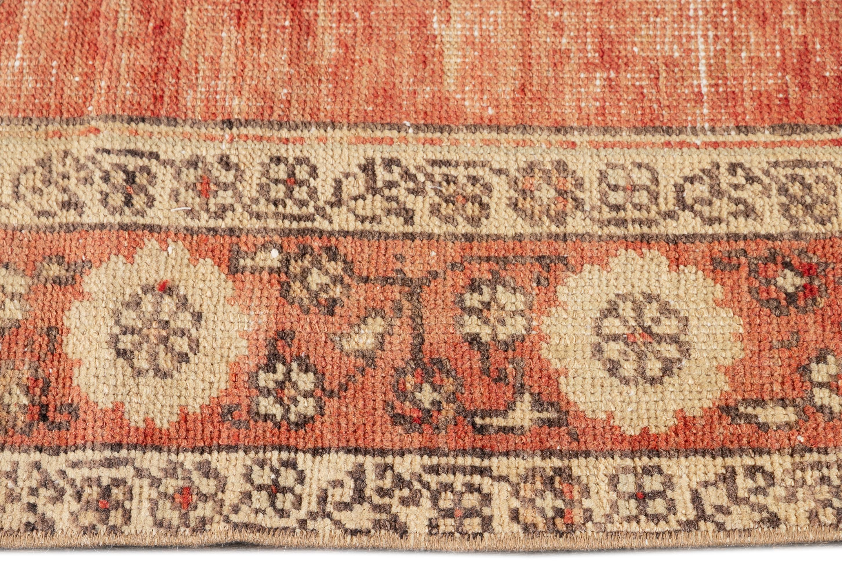Early 20th Century Antique Anatolian Wool Runner Rug In Good Condition For Sale In Norwalk, CT