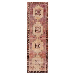 Early 20th Century Antique Anatolian Wool Runner Rug