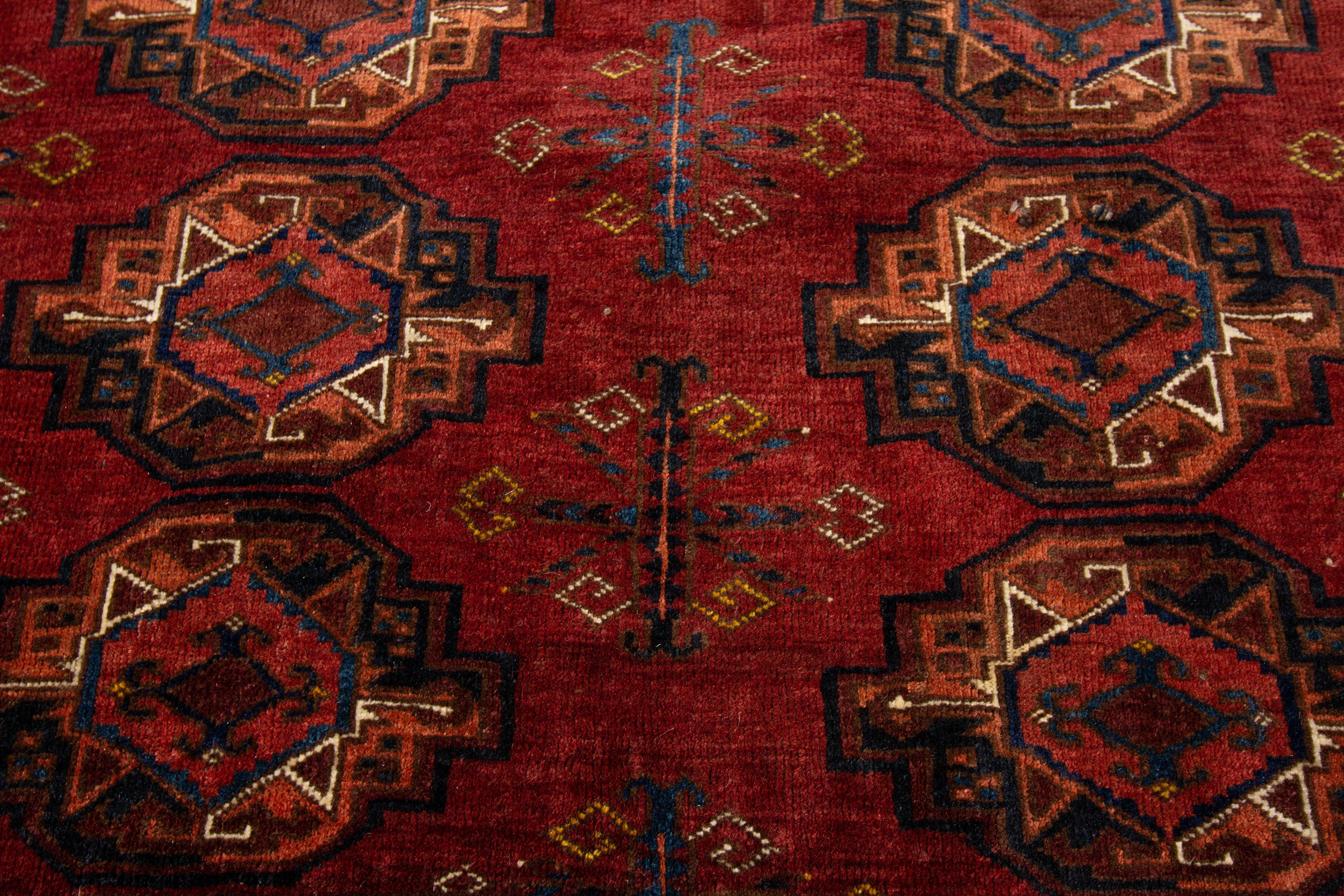 Early 20th Century Antique Asari Rug In Excellent Condition For Sale In Norwalk, CT