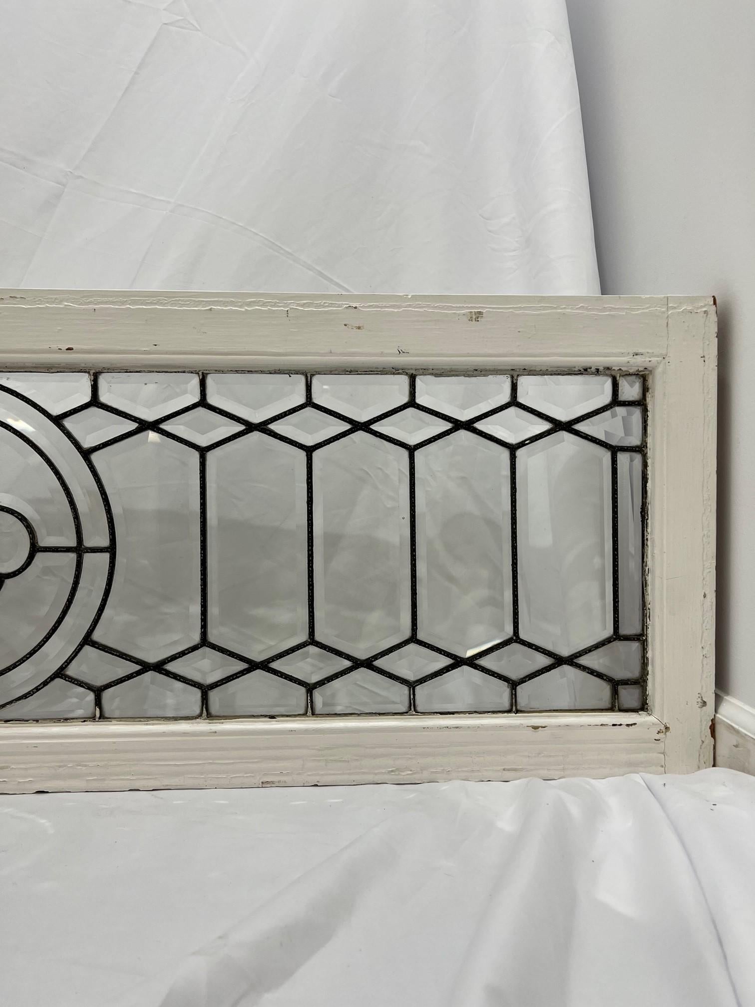 beveled glass windows