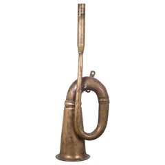 Early 20th Century Antique Brass Car Horn