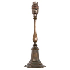 Early 20th Century Antique Brass Faraday & Son Desk Table Lamp, c.1920