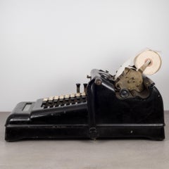 Early 20th Century Antique Burroughs Adding Machine, circa 1910