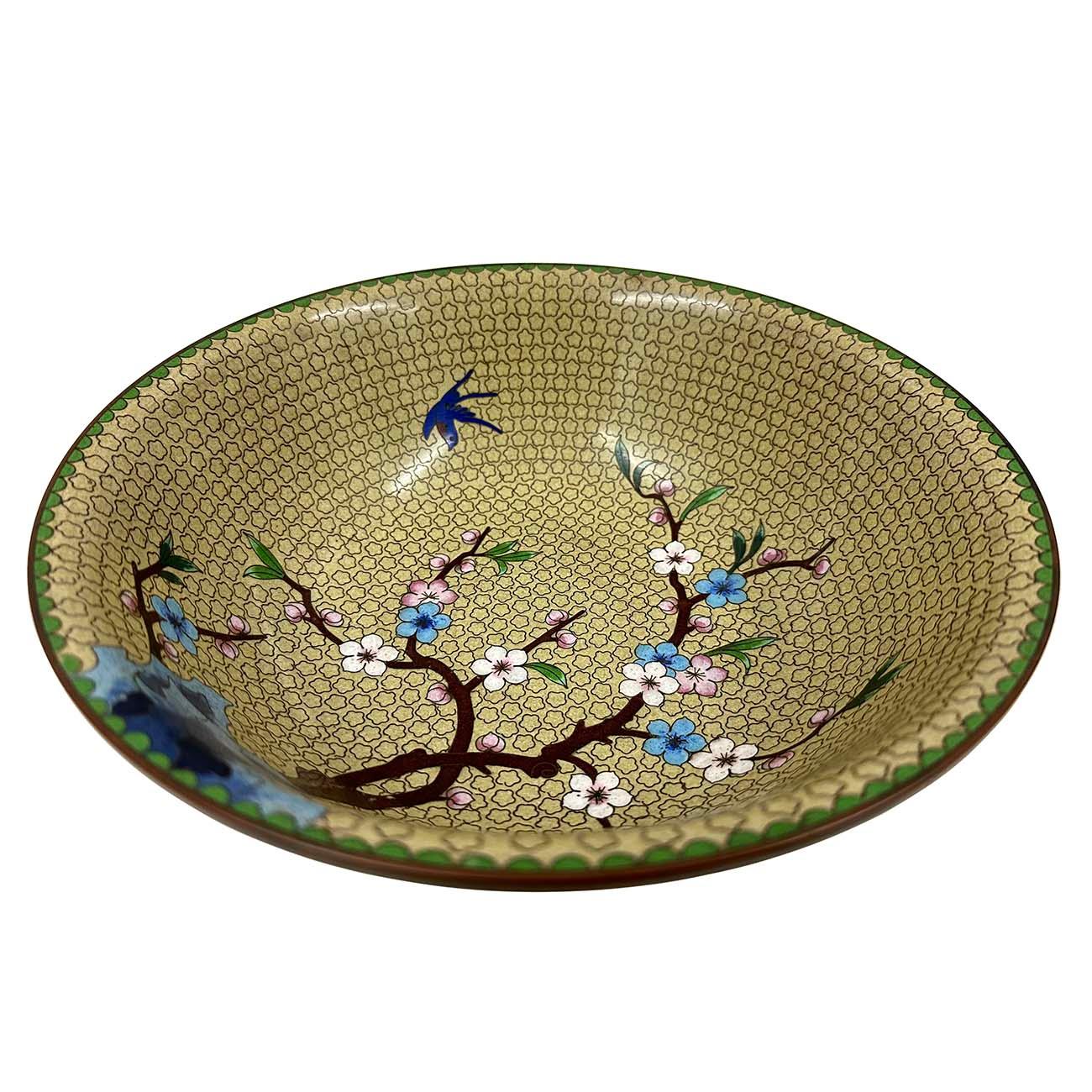 Antiguo cuenco chino de cloisonné de principios del siglo XX Cloissoné en venta