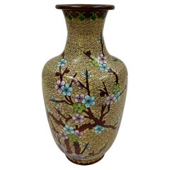 Early 20th Century Antique Chinese Cloisonne Vase