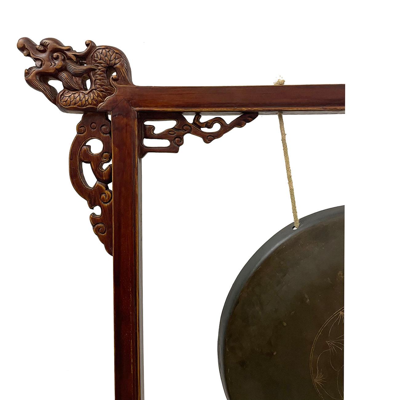 antique chinese gong