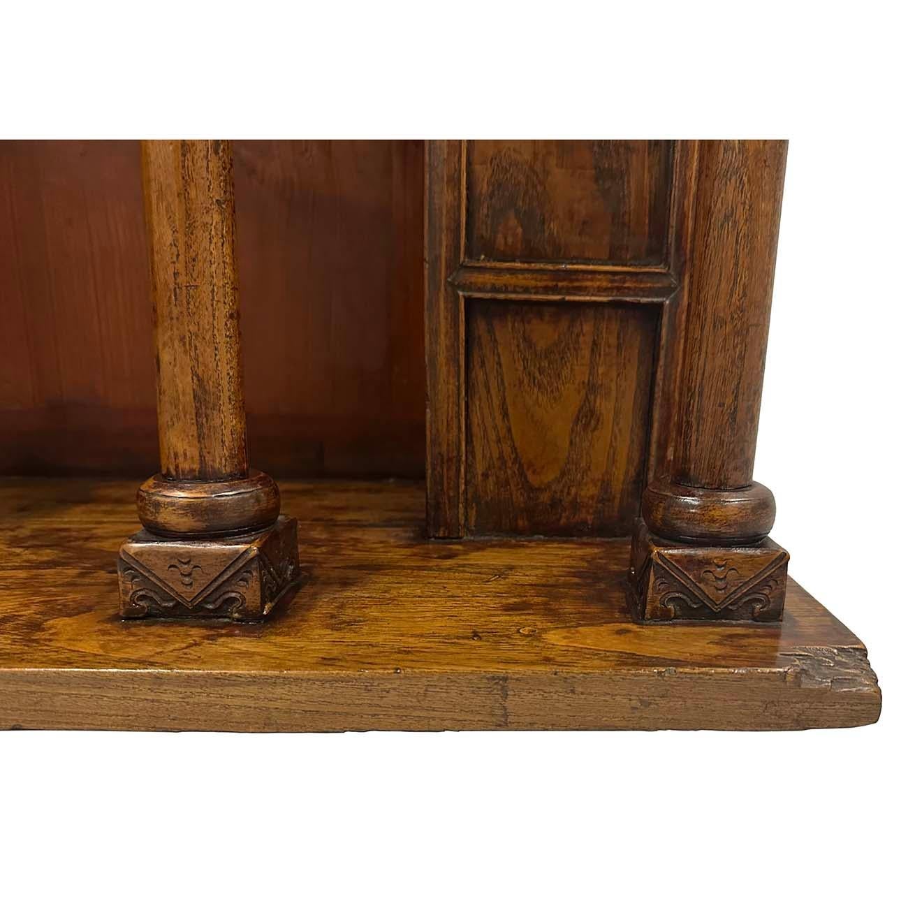 Antiker chinesischer geschnitzter Altar/Buddha-Haus/Shrine aus Holz, frühes 20. Jahrhundert im Angebot 3