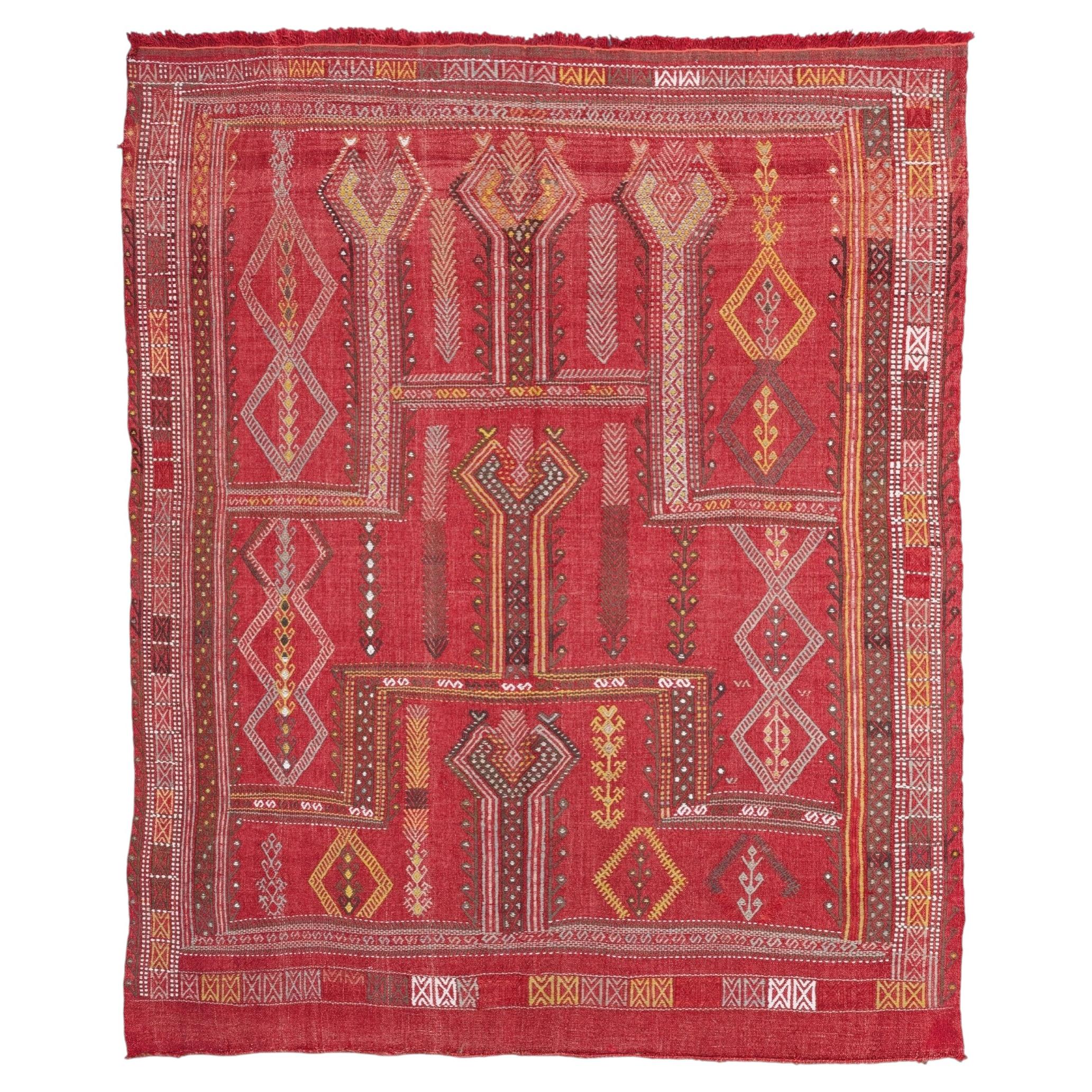 Early 20th Century Antique Cicim Kilim