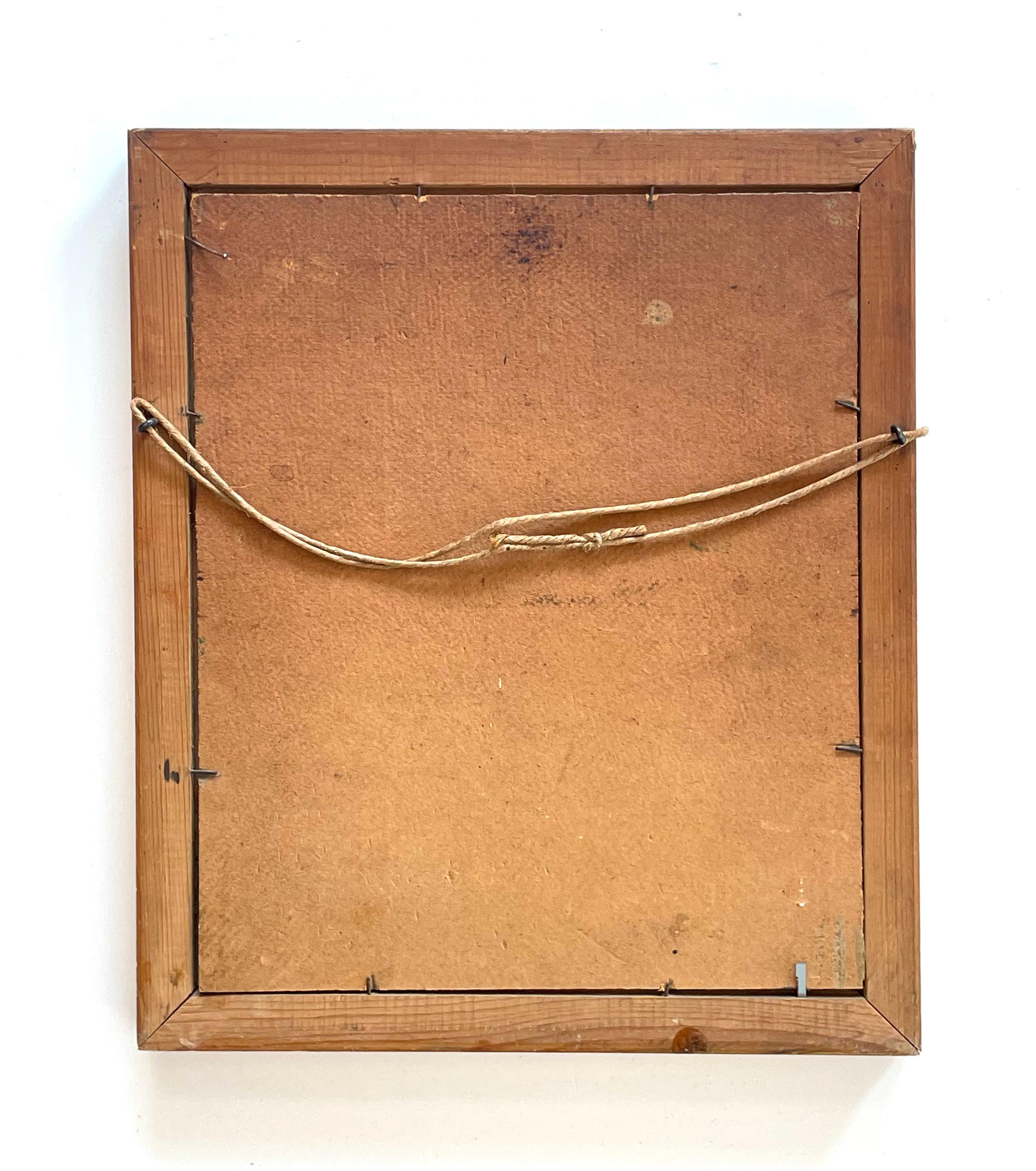 Antico quadro danese di natura morta di fiori di rosa in vaso dei primi del Novecento in vendita 3