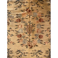Early 20th Century Antique Floral Bessarabian Kilim Rug