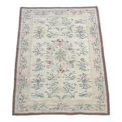 Early 20th Century Antique Floral Bessarabian Kilim Rug