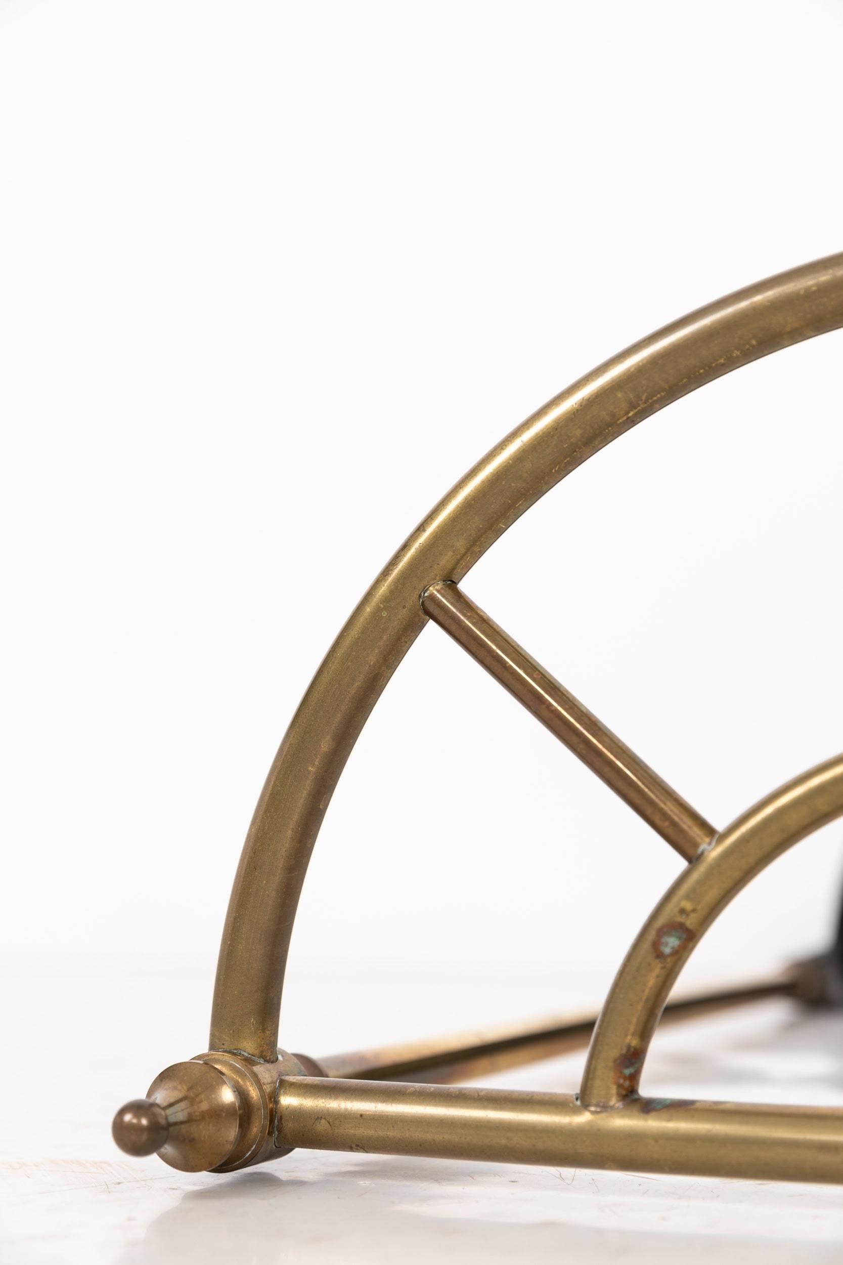 Early 20th Century Antique Gilt Brass Umbrella / Stick Stand. c.1910 For Sale 2