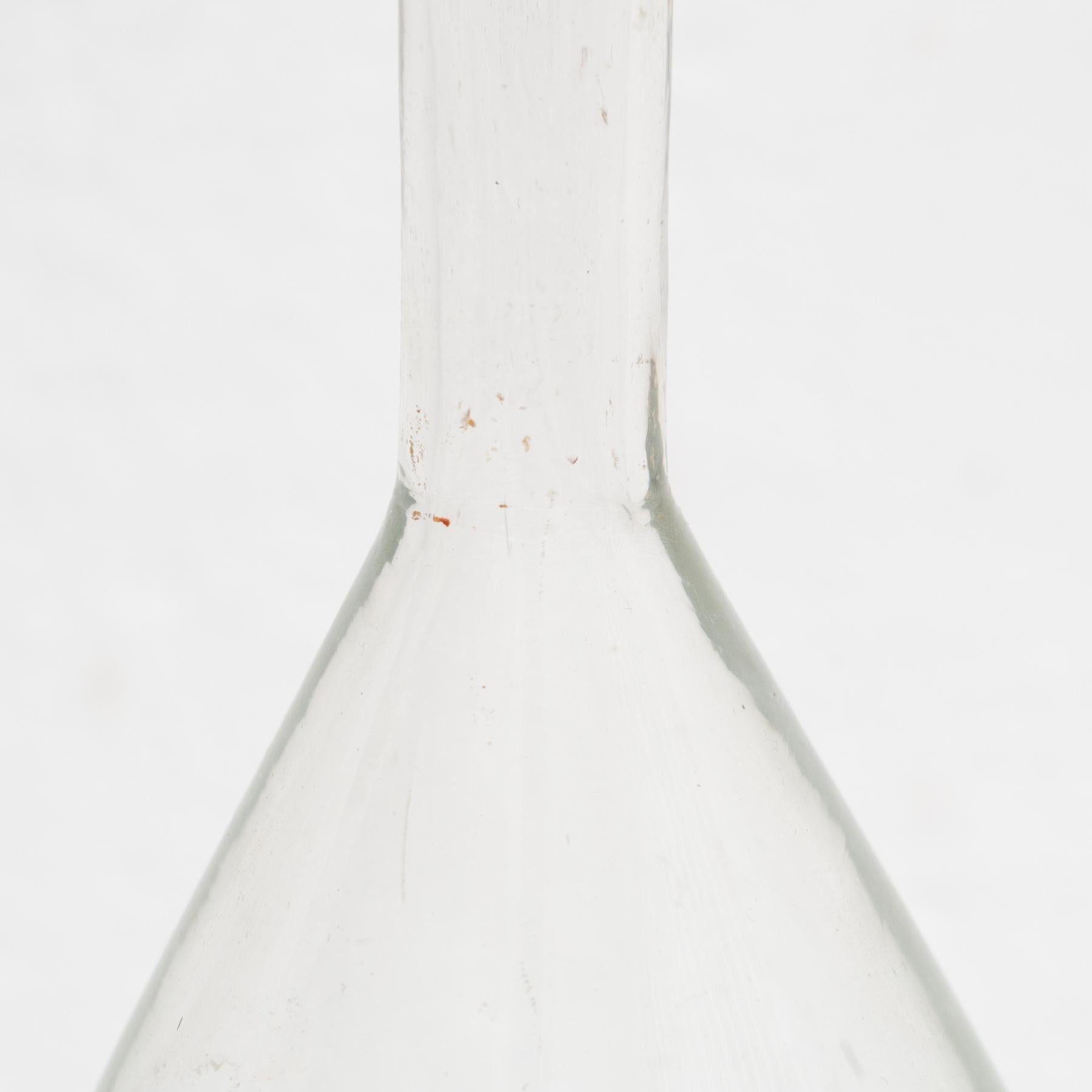 Embudo grande de cristal antiguo de principios del siglo XX en venta 5