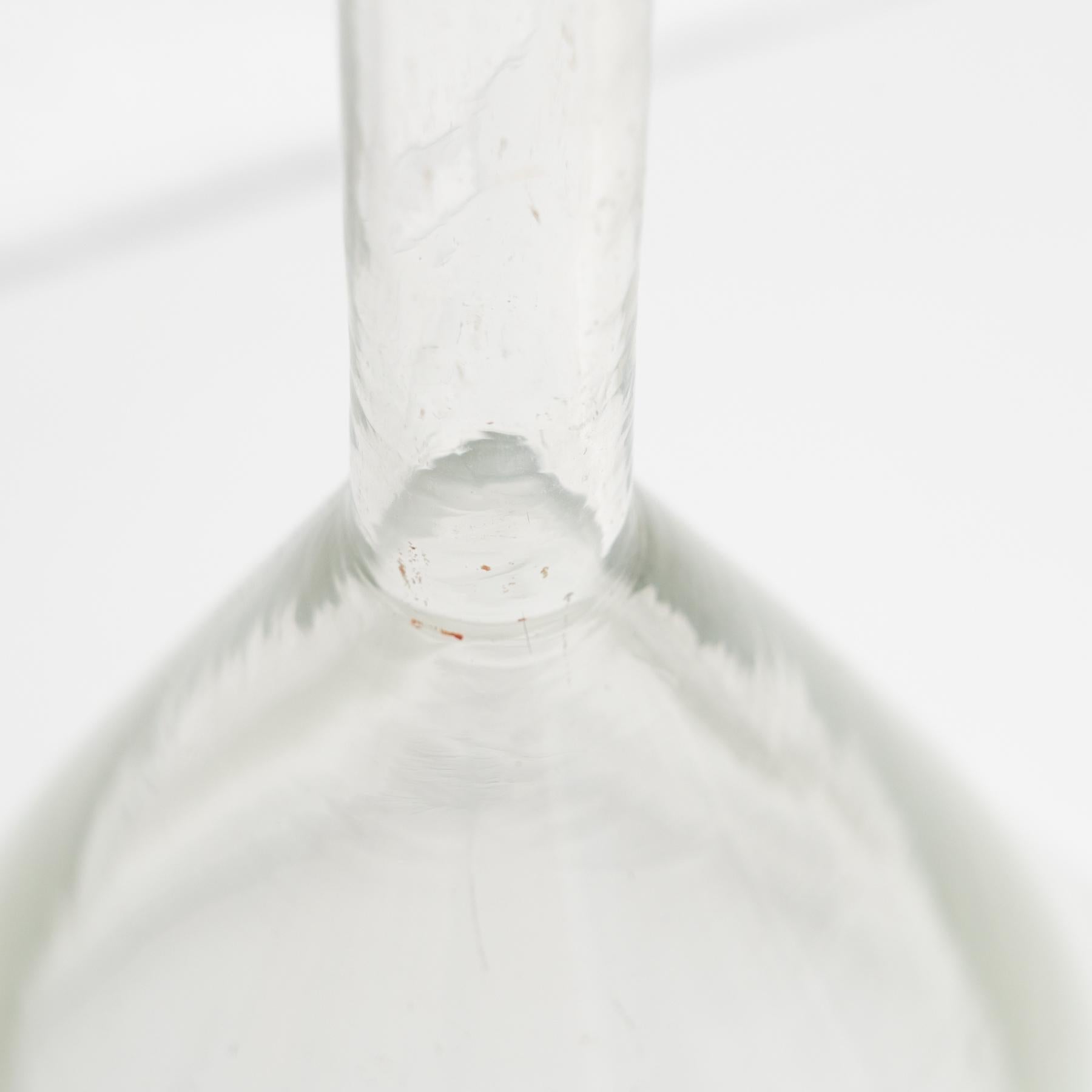 Embudo grande de cristal antiguo de principios del siglo XX en venta 7