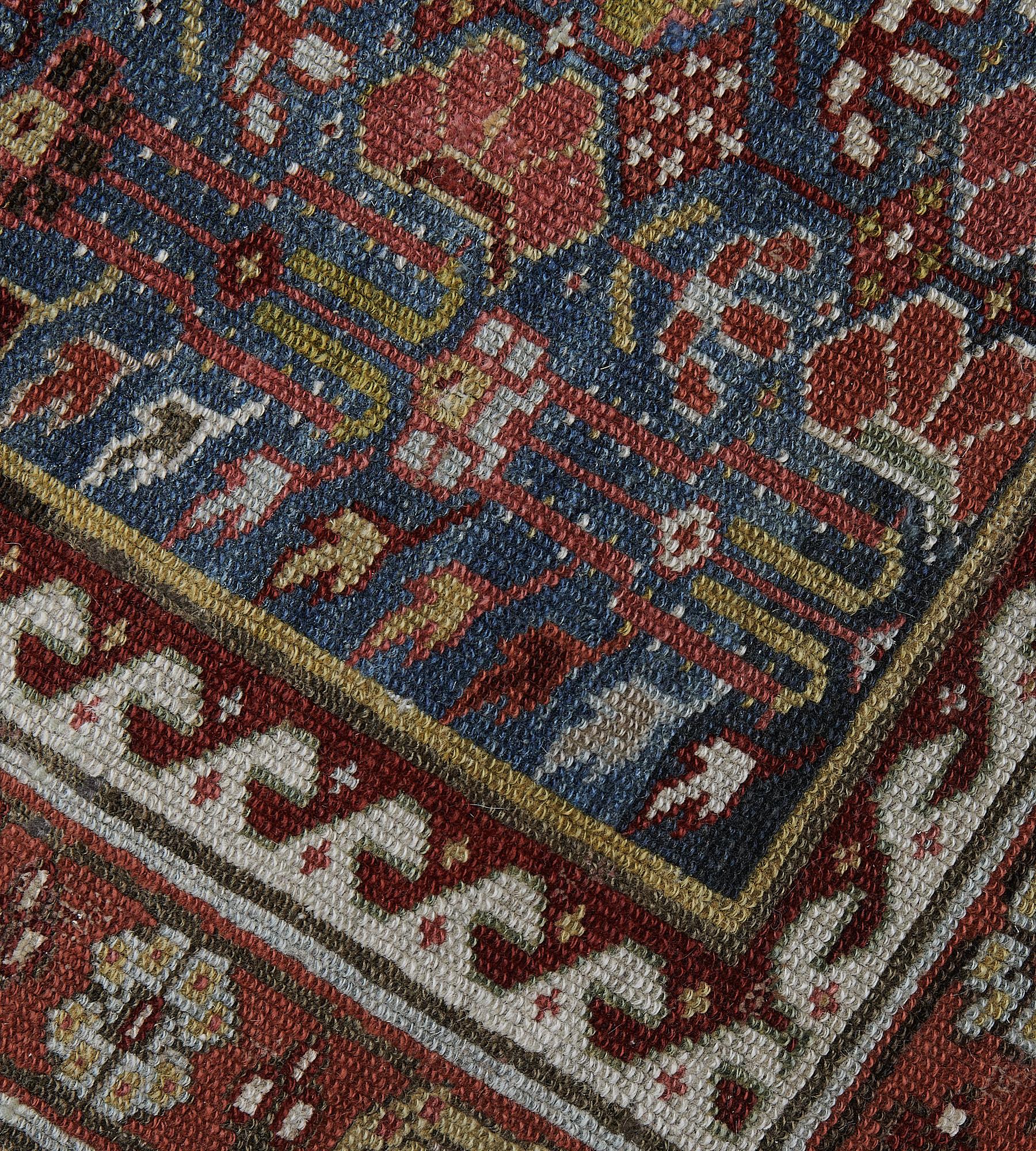 Early 20th Century Antique Hand-knotted Wool Persian Runner In Good Condition For Sale In West Hollywood, CA