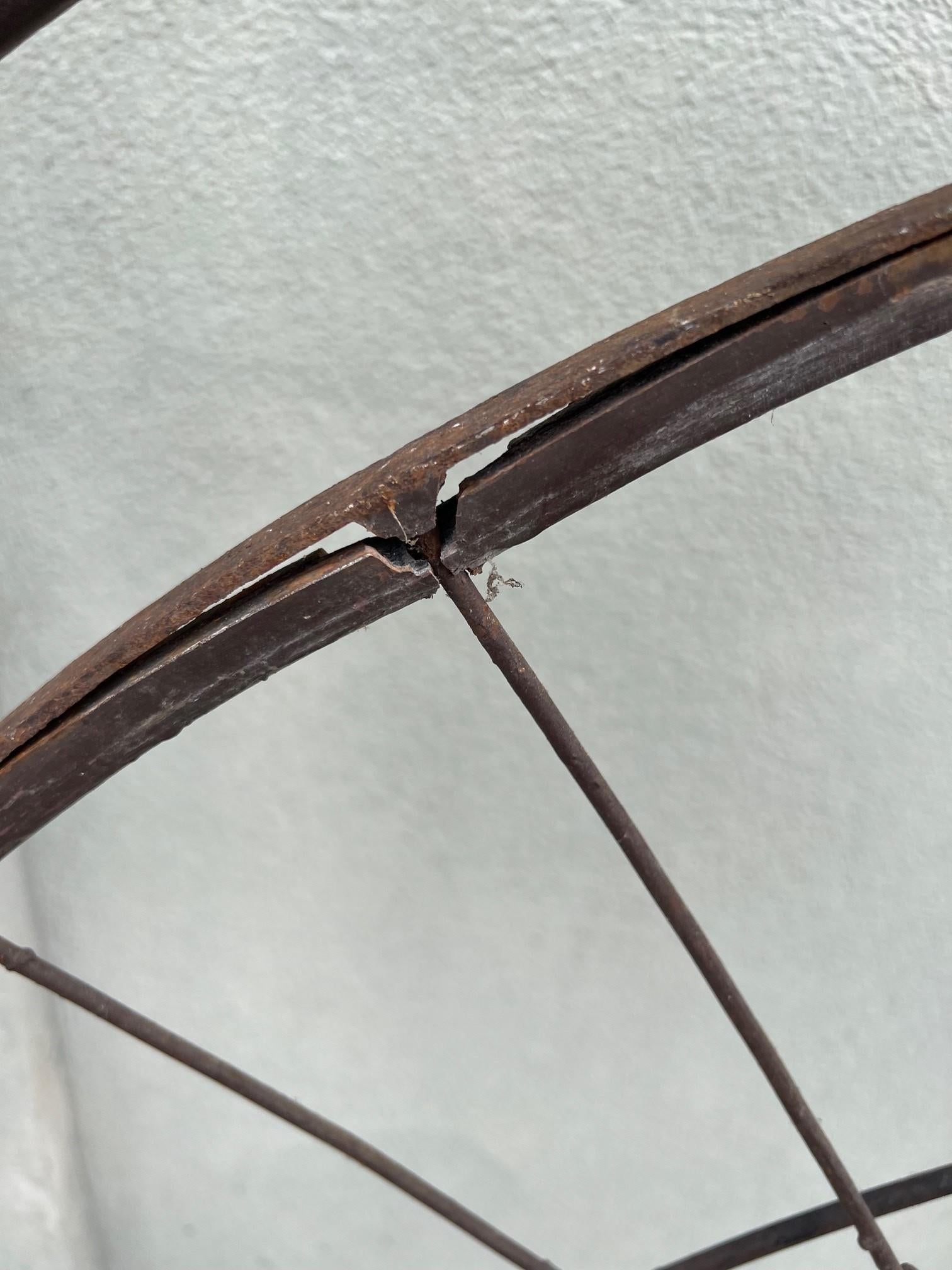 Antikes Hochradfahrrad aus dem frühen 20. Jahrhundert  im Angebot 10