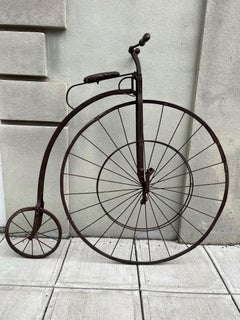 Early 20th Century Antique High Wheel Bicycle