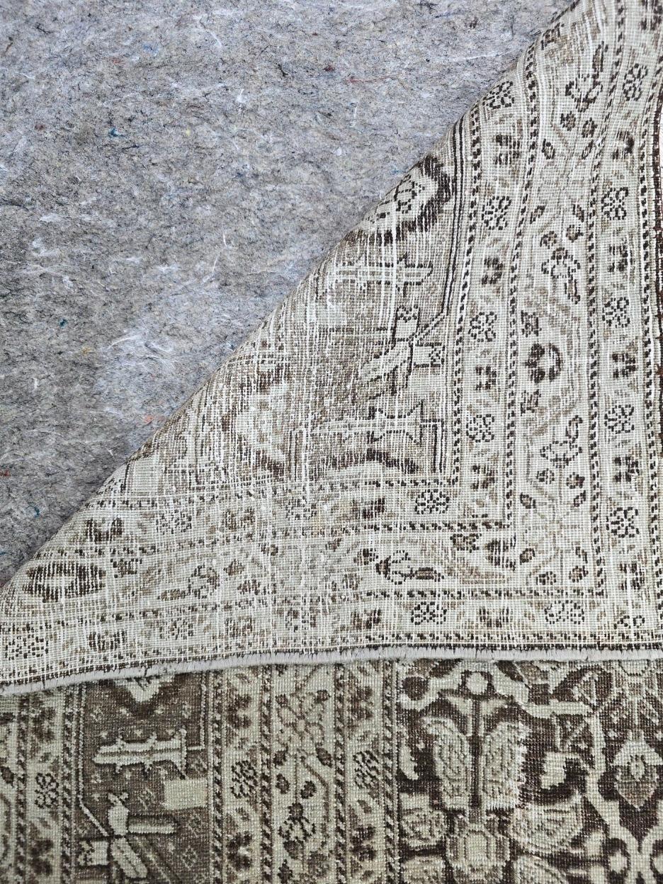 Description:
This Indian Agra Rug is a masterful representation of traditional Persian-inspired design, meticulously crafted to reflect the elegance and opulence associated with the historic Agra weaving tradition. Measuring 9 x 12 feet,