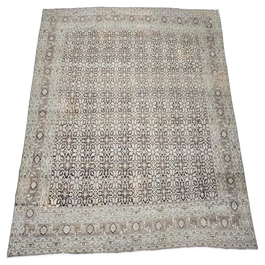 Early 20th Century Antique Indian Agra Rug 9x12