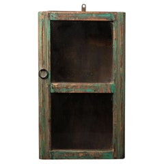 Early 20th Century Antique Indian wooden wall cabinet from India