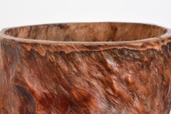 Early 20th Century, Antique Japanese Large Burl Wood Umbrella Holder