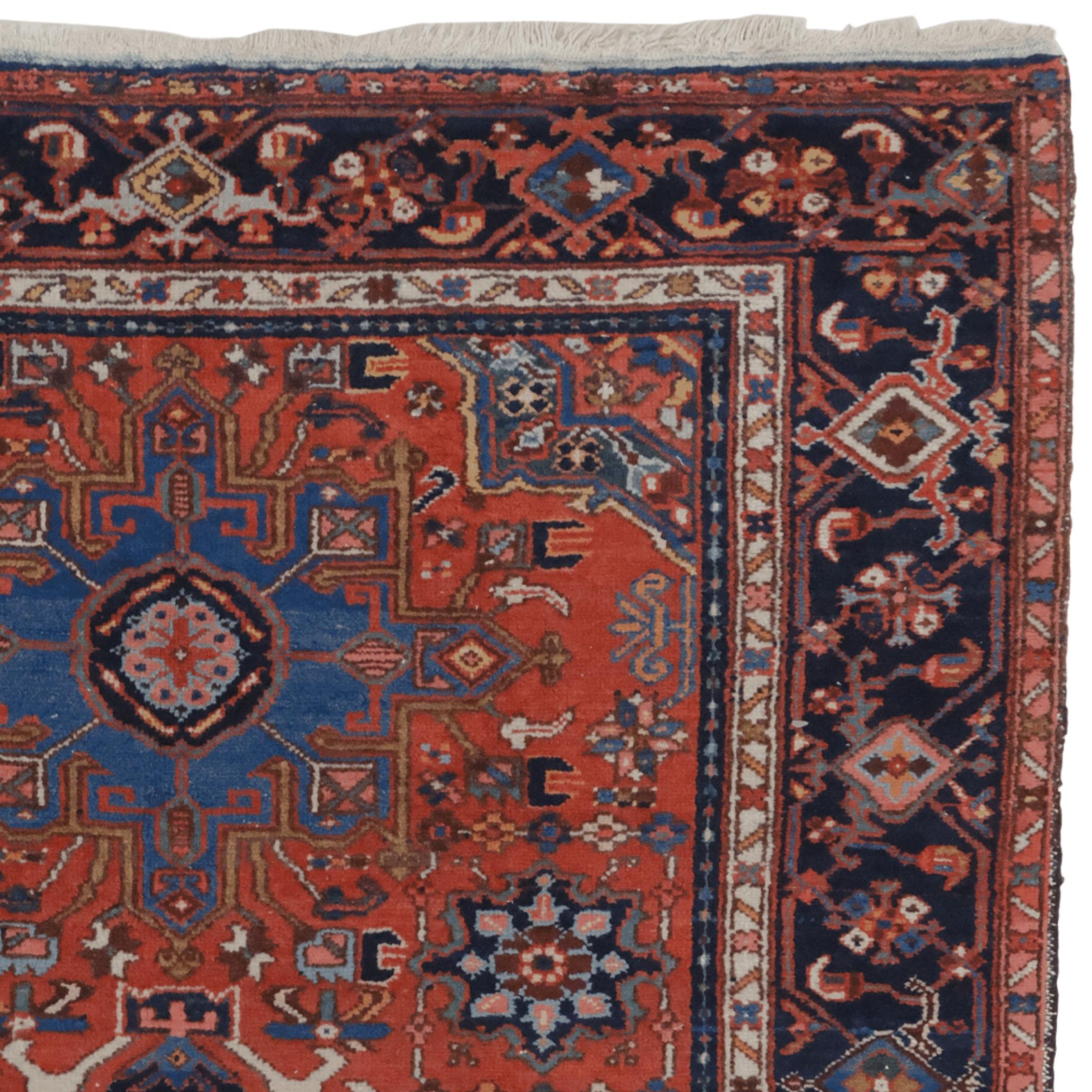 Alfombra antigua Karadja de principios del siglo XX Tejido a mano en venta