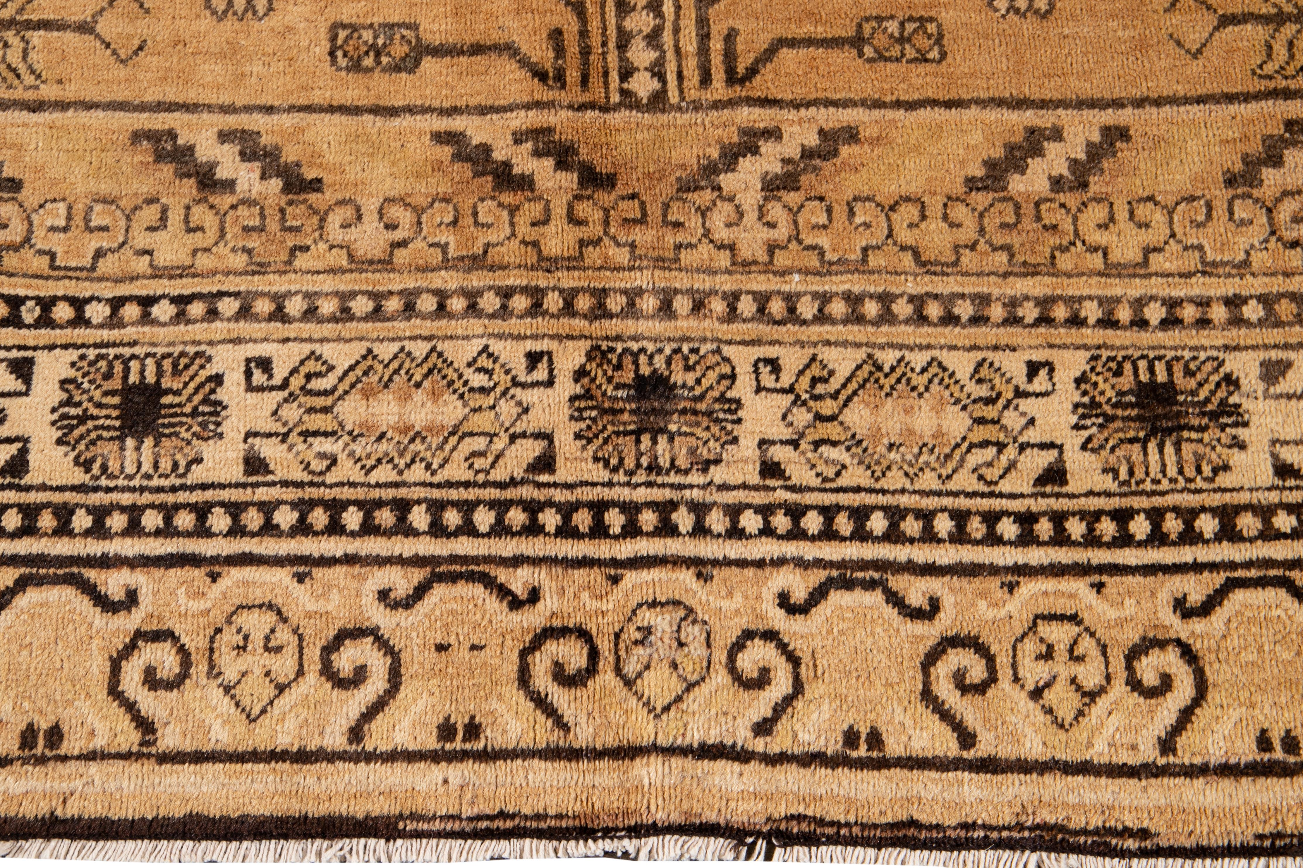 Early 20th Century Antique Khotan Rug For Sale 7