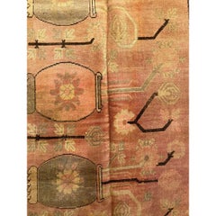 Early 20th Century Antique Khotan Samarkand Rug