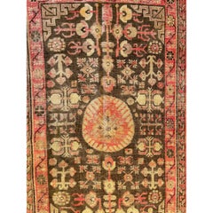 Early 20th Century Antique Khotan Samarkand Rug
