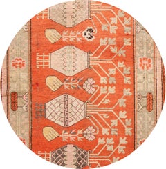Early 20th Century Antique Khotan Scatter Wool Rug