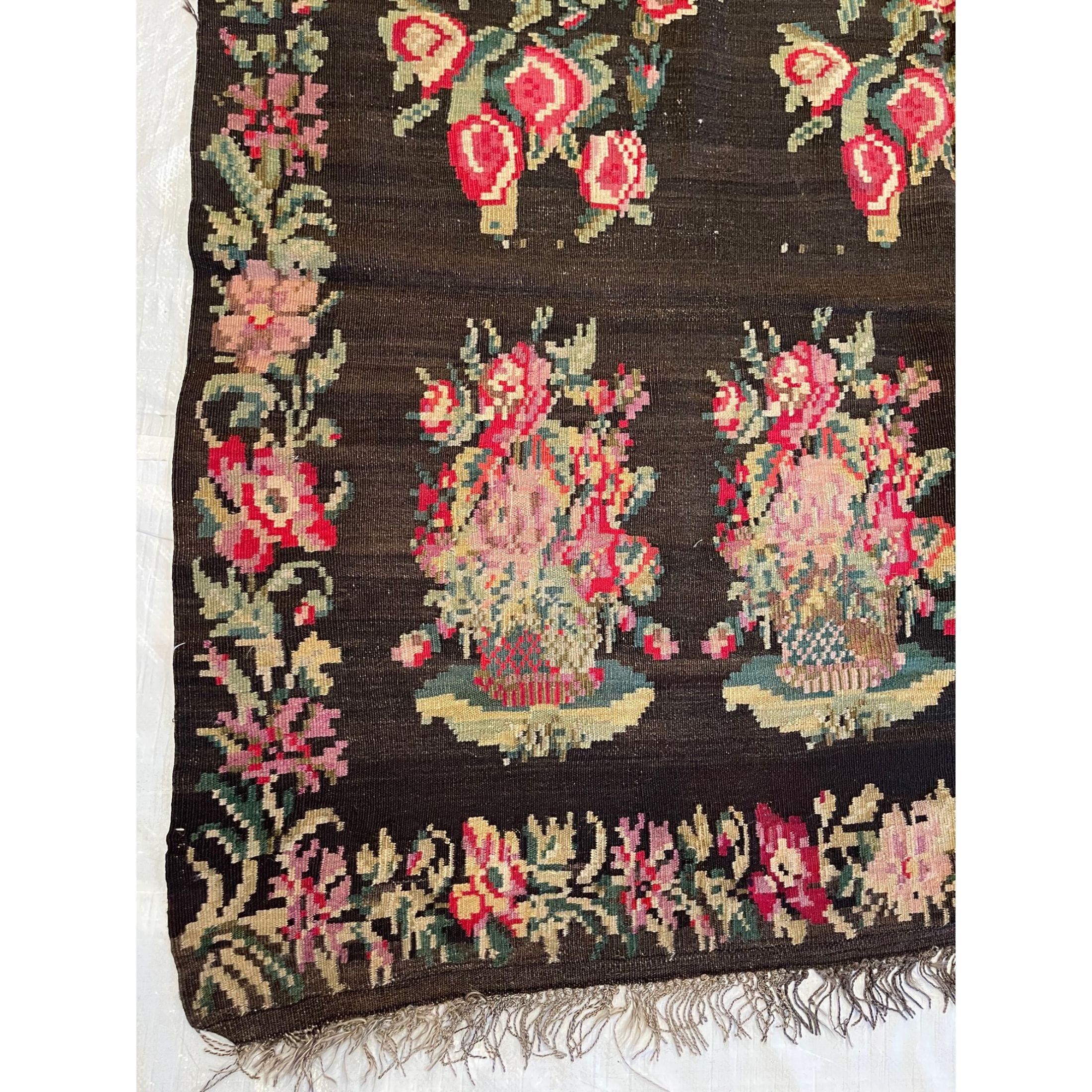 Other Early 20th Century Antique Kilim Runner For Sale