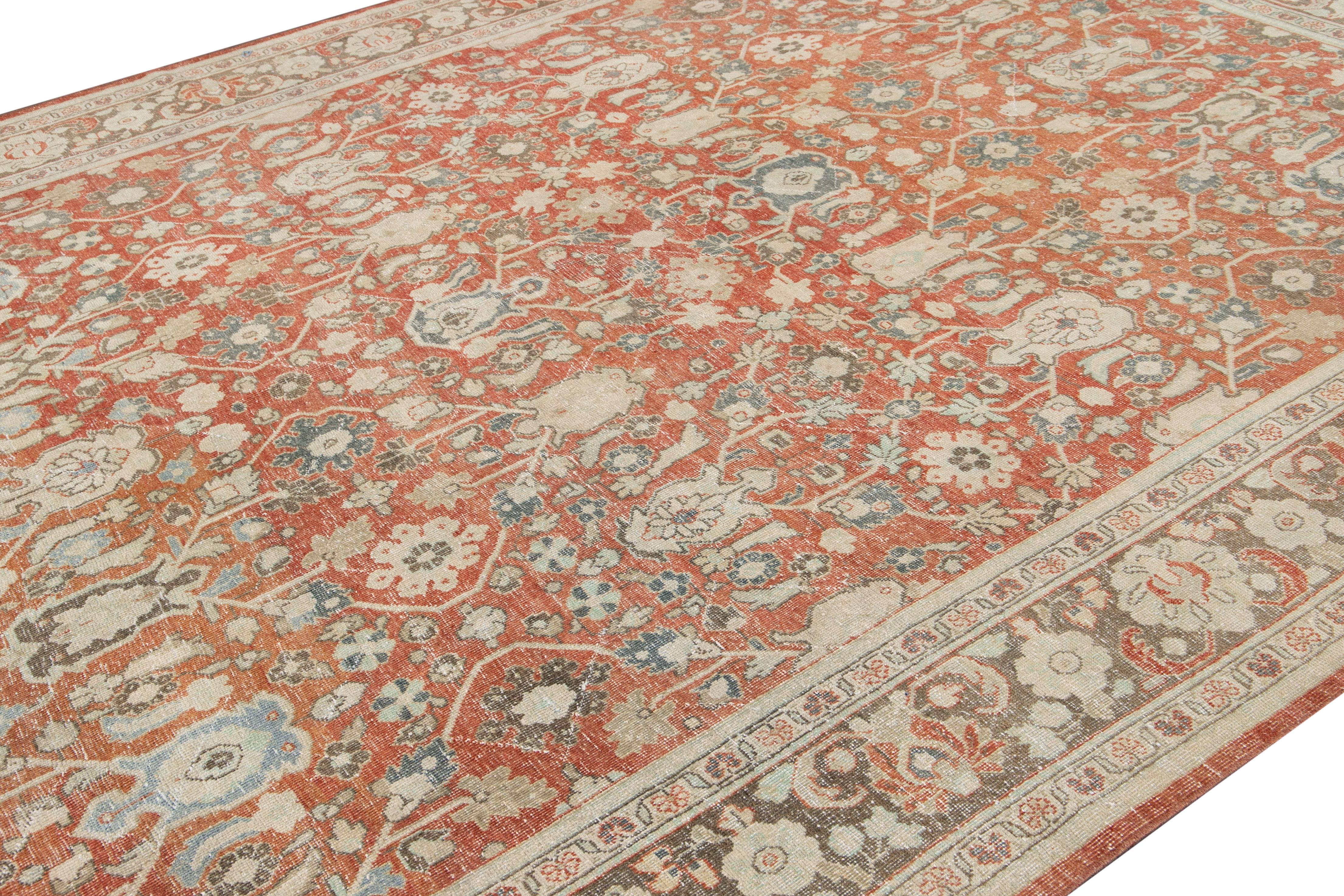 Tapis de laine Mahal du début du 20e siècle, antique en vente 10